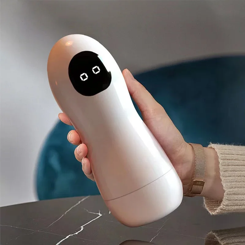 Automatic Sucking Male Mastubator Sucking Blowjob Airplane Cup Masturbation Machine Sex Toys for Men Penis for Adult Erotic Game