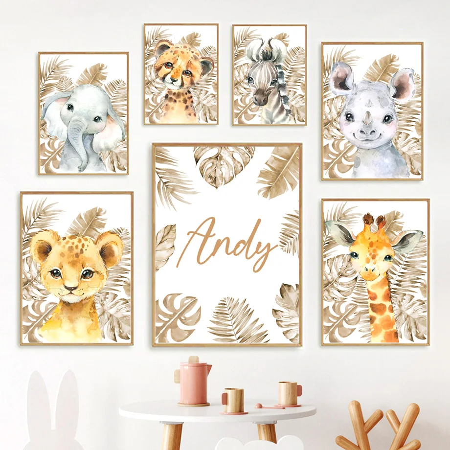 https://ae01.alicdn.com/kf/Sf5cd1c89141549f7bd59c11cf8699ee67/Cute-Animals-Lion-Elephant-Giraffe-Boho-Kids-Room-Posters-And-Prints-Baby-Wall-Art-Pictures-Decor.jpg