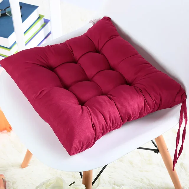 Coussinets de siège épais colorés, coussin de chaise de jardin, nouveau Textile de maison, cravate sur bureau, jardin, salle à manger, cuisine 4