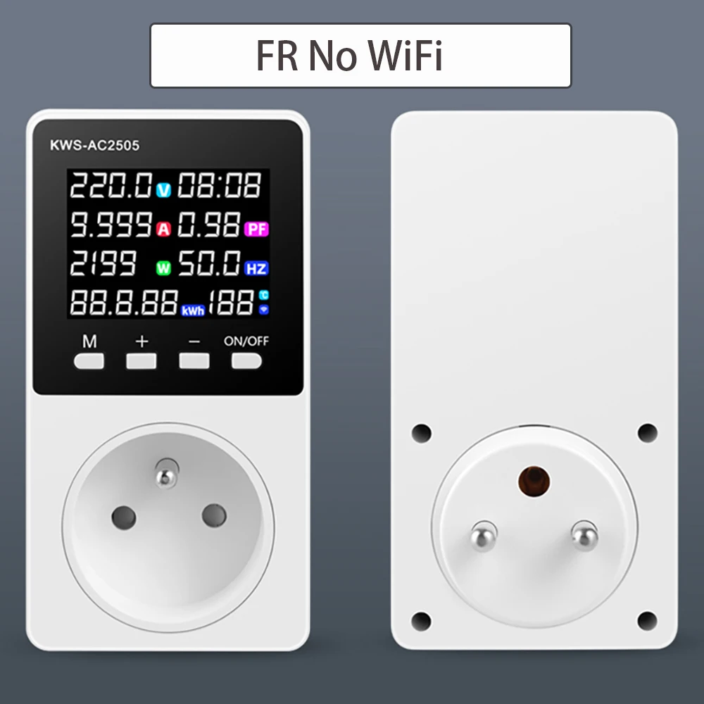 Smart WiFi Plug with Energy Monitoring and Overload Protection