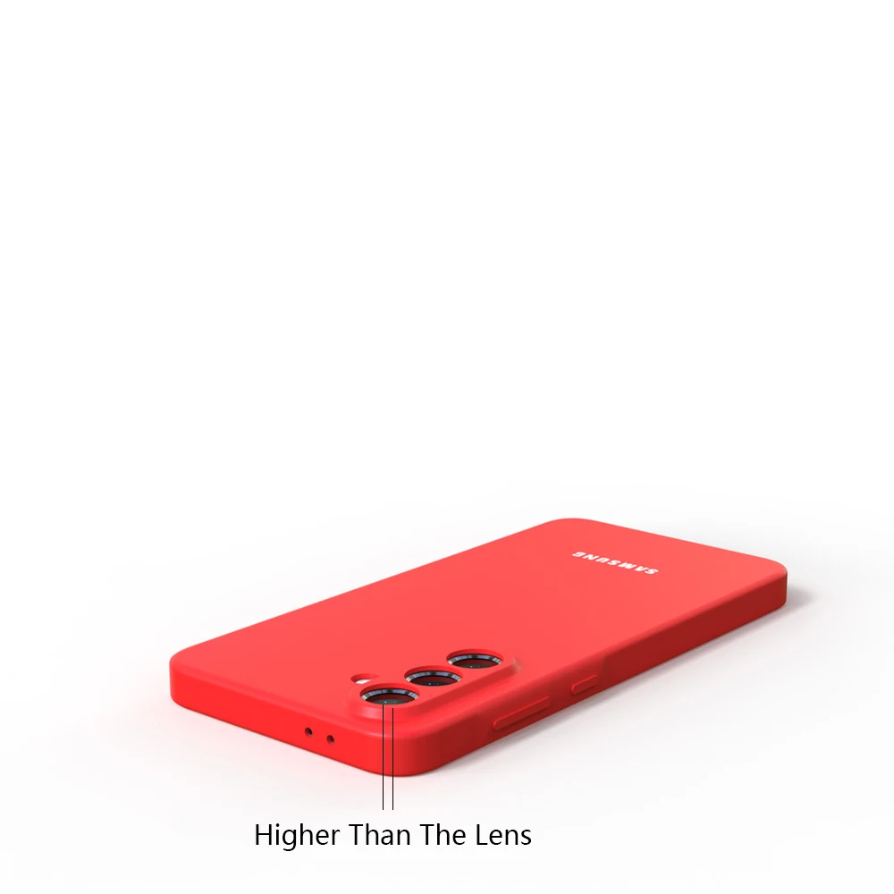 Silky Silicone Soft-Touch Protective Phone Case Cover
