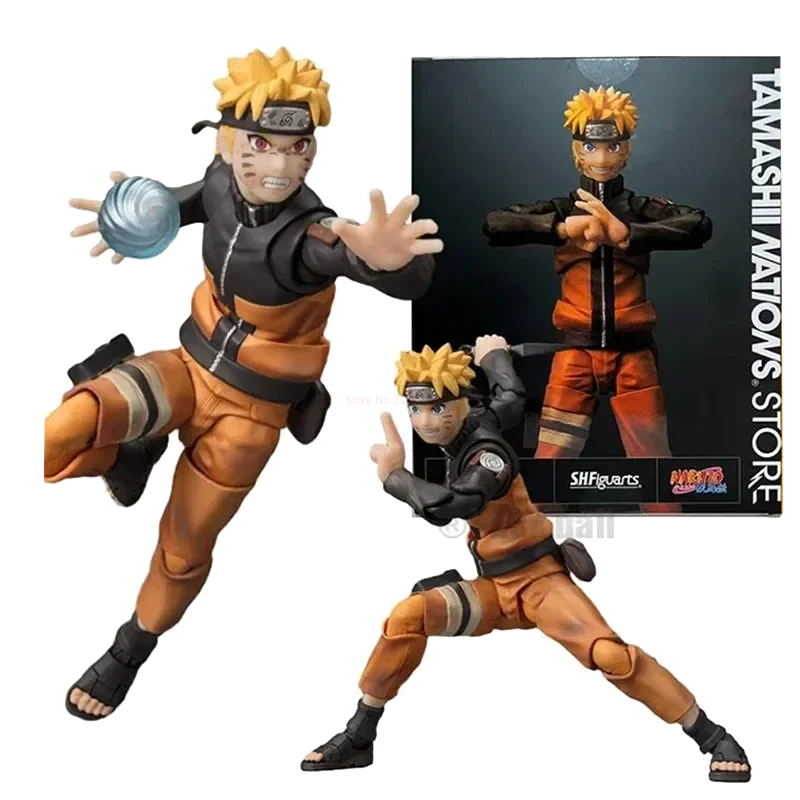

Original Naruto Figure Uzumaki Naruto Action Figure S.H.Figuarts Uzumaki Battle Scarred Editio Anime Figure Pvc Model Toys Gifts