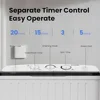 Portable Washing Machine Twin Tub Washer and 6.6 Lbs Spin Cycle Compact Washing Machine 5