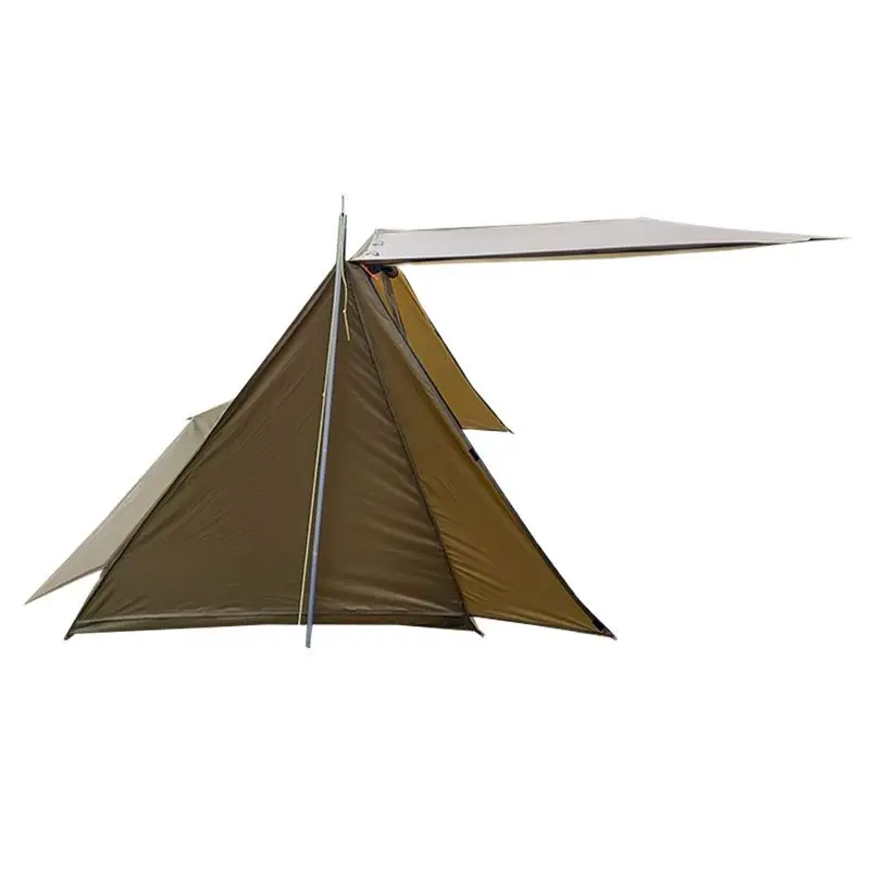 Camping tent Portable tent Outdoor Camping Hiking 3 Season Ultralight Tent Portable Two Person Shelter Without Pole