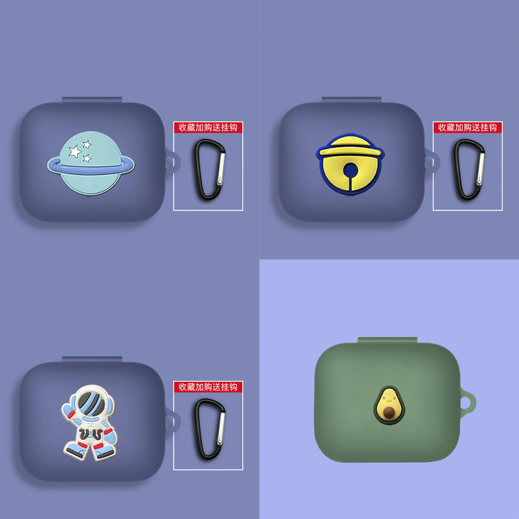 Simpatica Custodia Protettiva In Silicone Per Oneplus Buds Pro Accessori Per Auricolari Auricolare Bluetooth Per One Plus Buds Pro Headset Cover