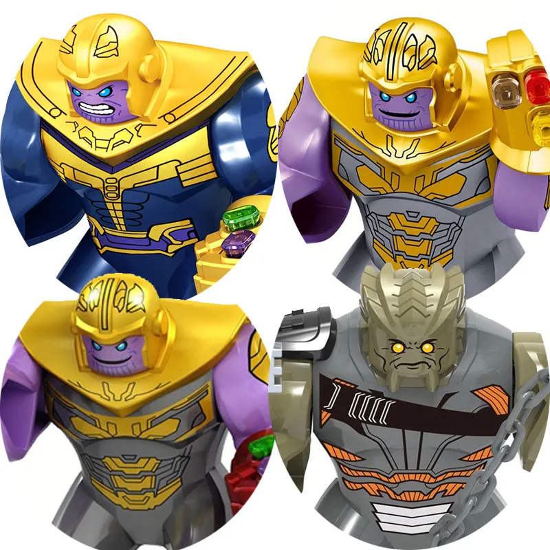 

Heros черный карлик танос Халк Модель игры Ultimate строительные блоки Рождественская экшн-фигурка игрушки для детей