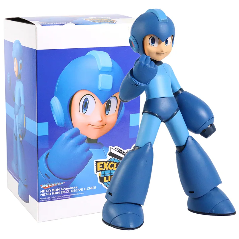 Figura de PVC Grandista Mega Man Rockman, de juguete - AliExpress Juguetes y pasatiempos