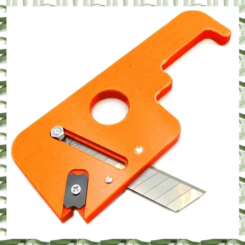 1 PCS Woodworking Edge Corner Planer Banding Arc Trimming Blade Planer Wood Chamfering Fillet Scraper Board Deburring Tool B