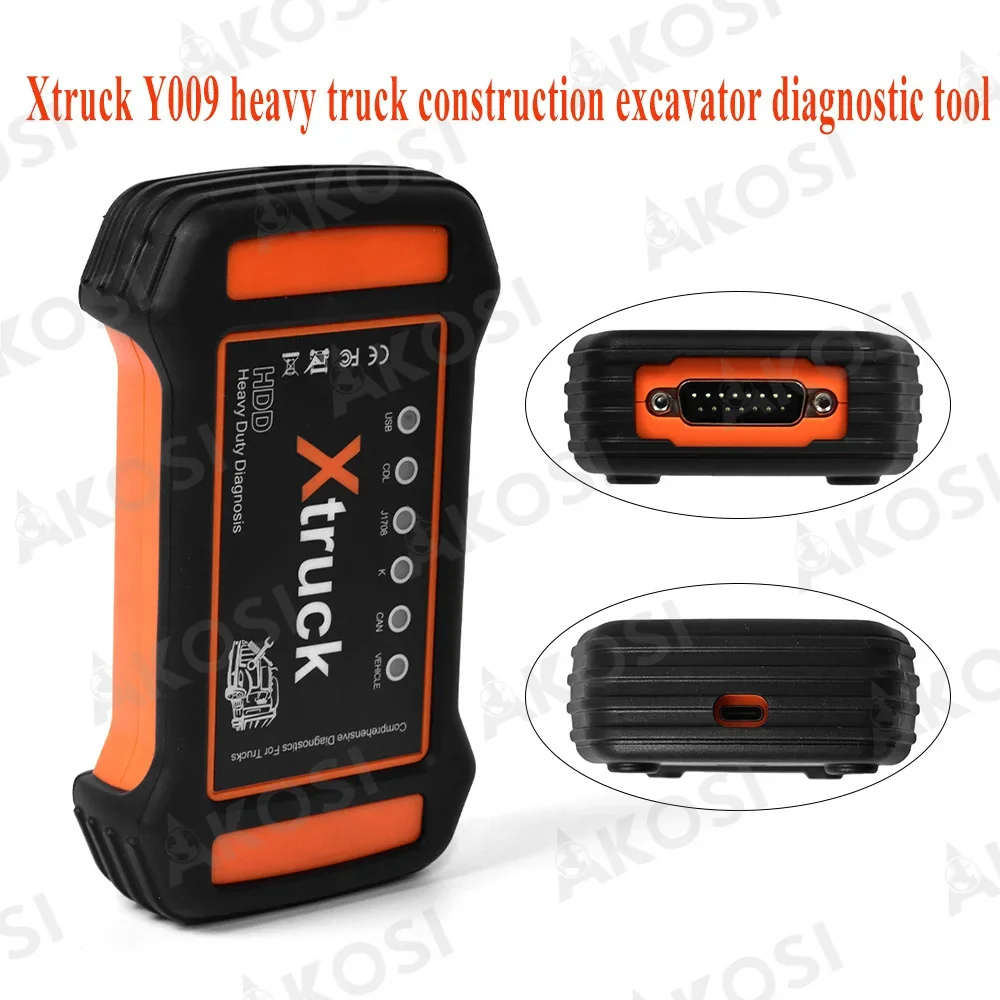 

Xtruck Y009, Инженерная техника разных брендов, грузовик, строительный экскаватор, диагностический инструмент с планшетом FZ-G1/CF19, полный ноутбук