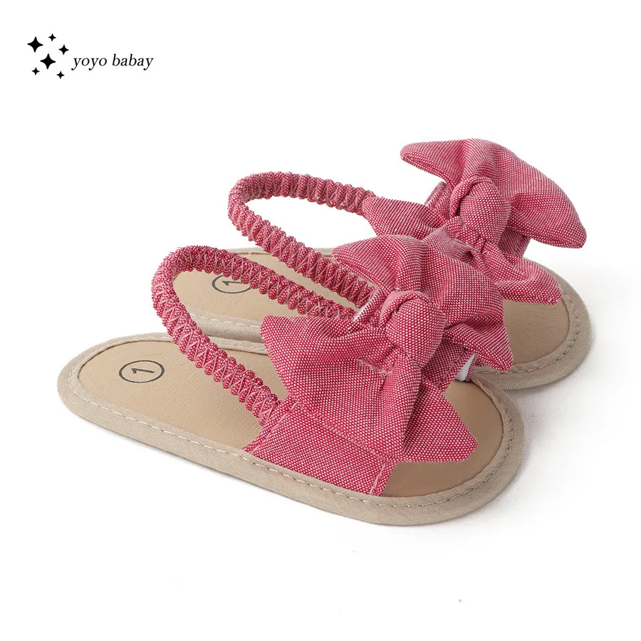 Baby Girl Boy Sandals Newborn Toddler First Walkers Shoes Summer Butterfly Beach Flat Sandals 4 Colors baby shoes boy