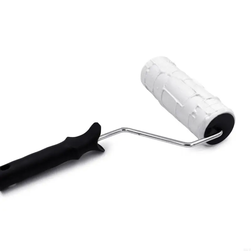 M6CF Embossed Paint Roller for Walls Pattern Embossing Roller Decorative Art Painting Construction Tool WallDecoration