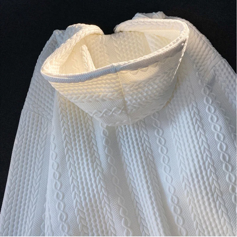 여성용 후드 카디건, 패셔너블한 디자인, 레이지 지퍼 포켓 패널, 루즈 캐주얼, 다용도 긴팔, 용수철 가을 신상