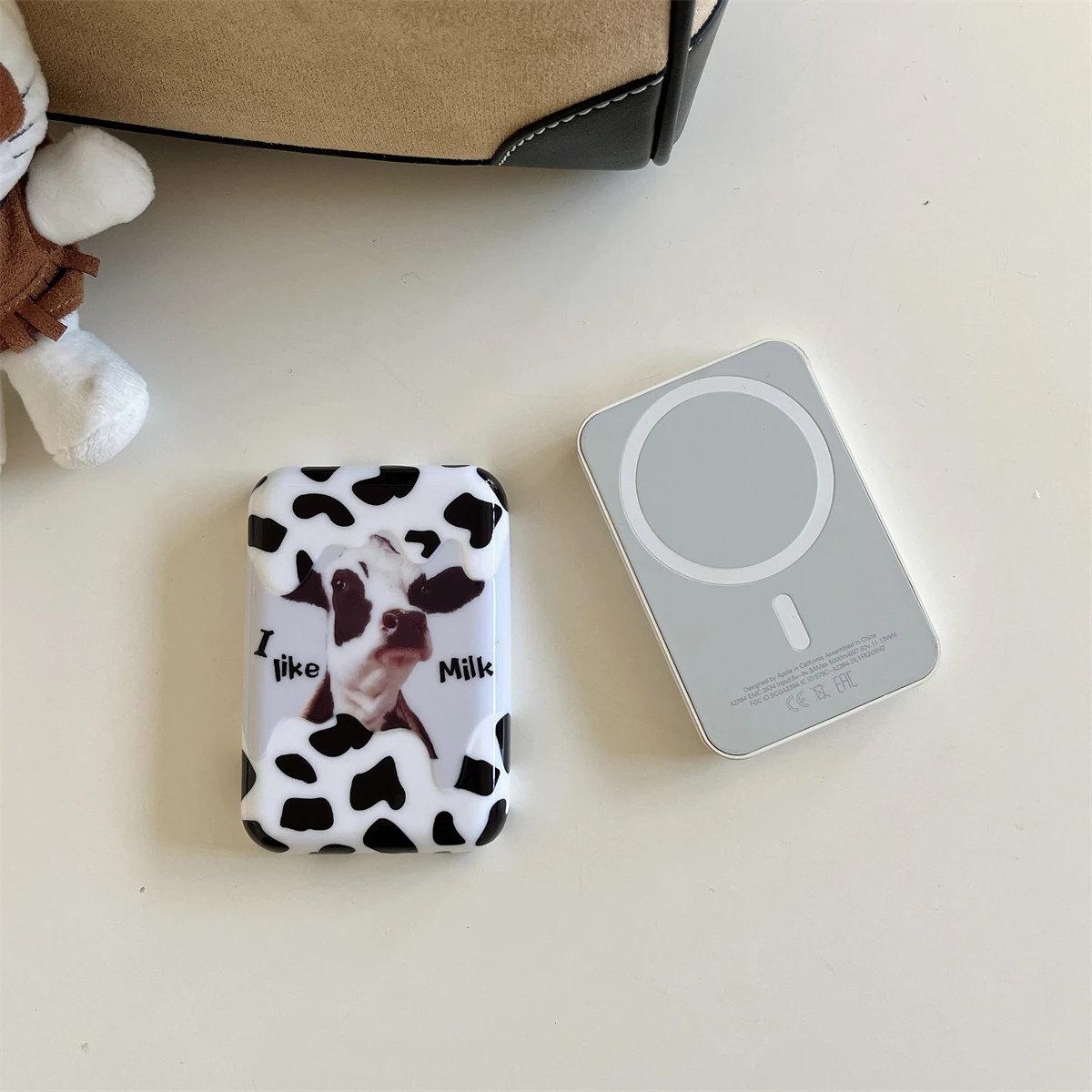 Cow Patterns External Battery Case for iPhone