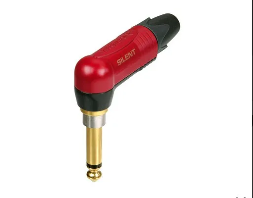 Switzerland Neutrik NP2RX-AU-SILENT/NP2XX-SILENT TR6.35 Mm/(1/4" Jack) Angle Professional Instrument Plug Switch