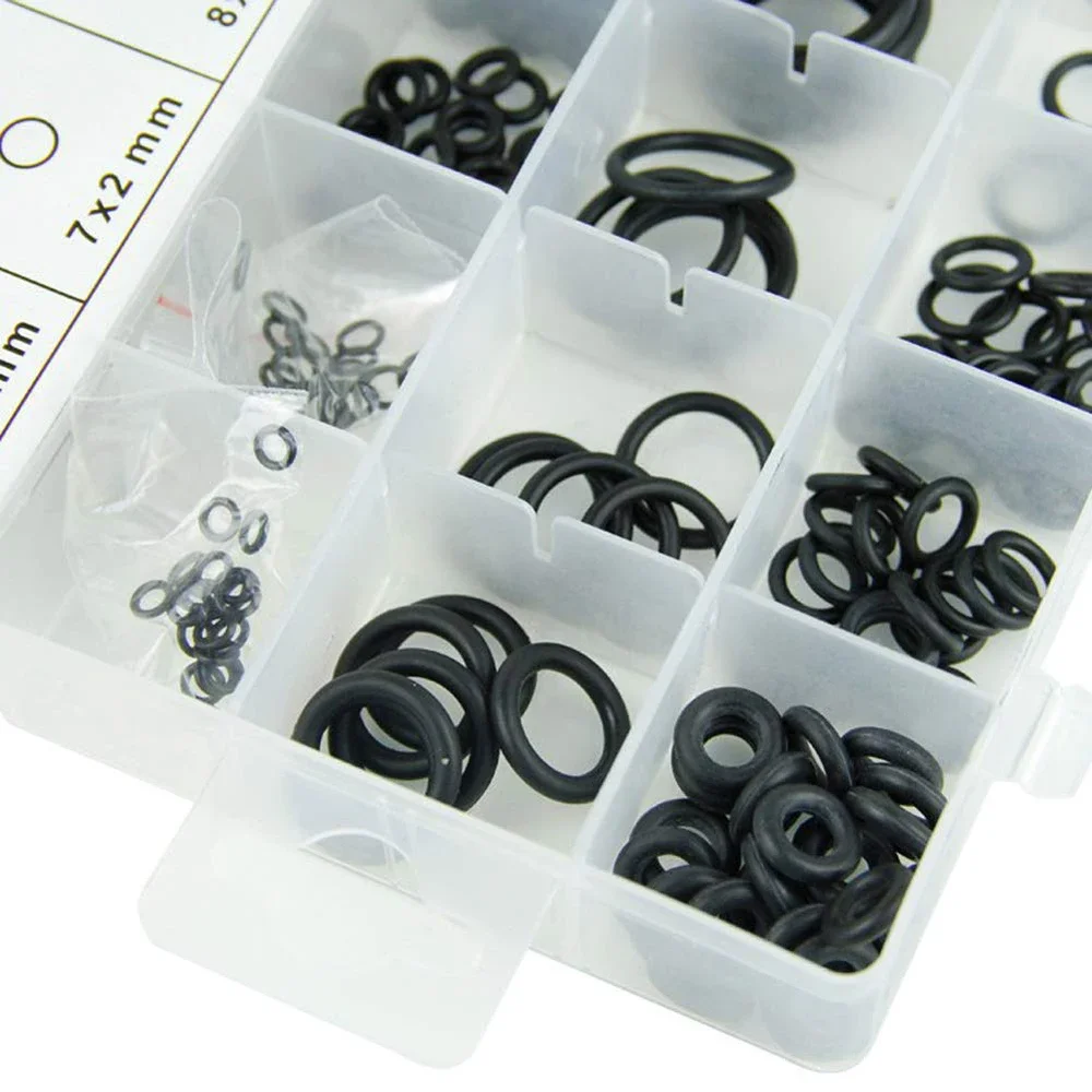 Description Picture 4 of itemO-Ring Assortment Kit Set Nitrile Rubber High Pressure O-Rings NBR Sealing Kit for Plumbing Automotive and Faucet Repair O-Rings