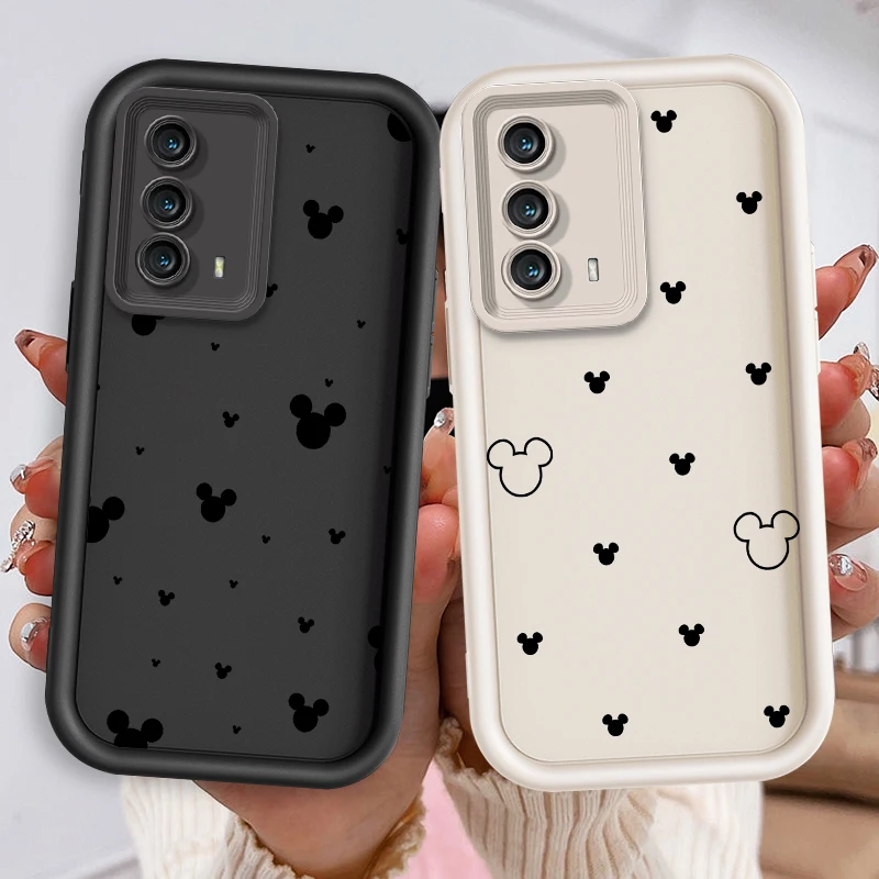 Mickey Mouse Anime Poster Soft Shell Per Samsung Galaxy S24 S23 S22 S21 S20 Fe Note 20 Ultra Plus Eye Ladder Cover Per Telefono
