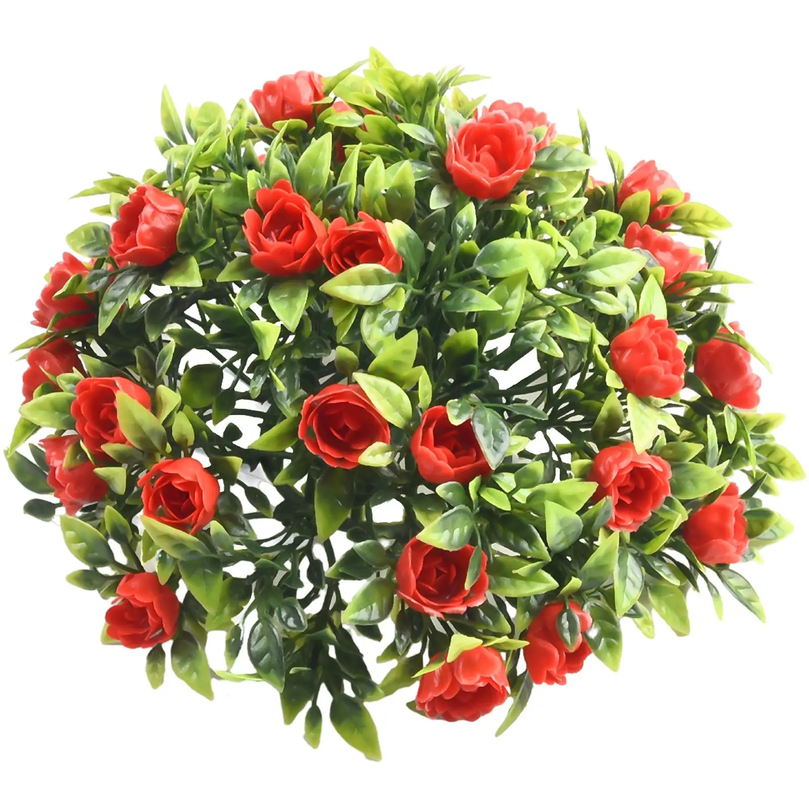 

Hot Sale Home Garden Grass Ball Landscaping Topiary Hanging UV Stable Wedding Artificial Basket Plant Birthday