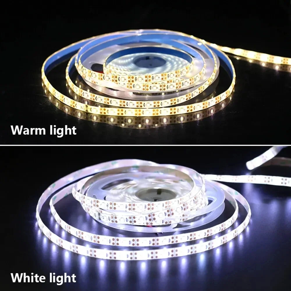1-5M Led Tape Night Light White Strip Light for Kitchen Cabinet Closet TV Backlight Hand Sweep Sensor Switch 2835 DC 5V USB led light strip led strip lamp