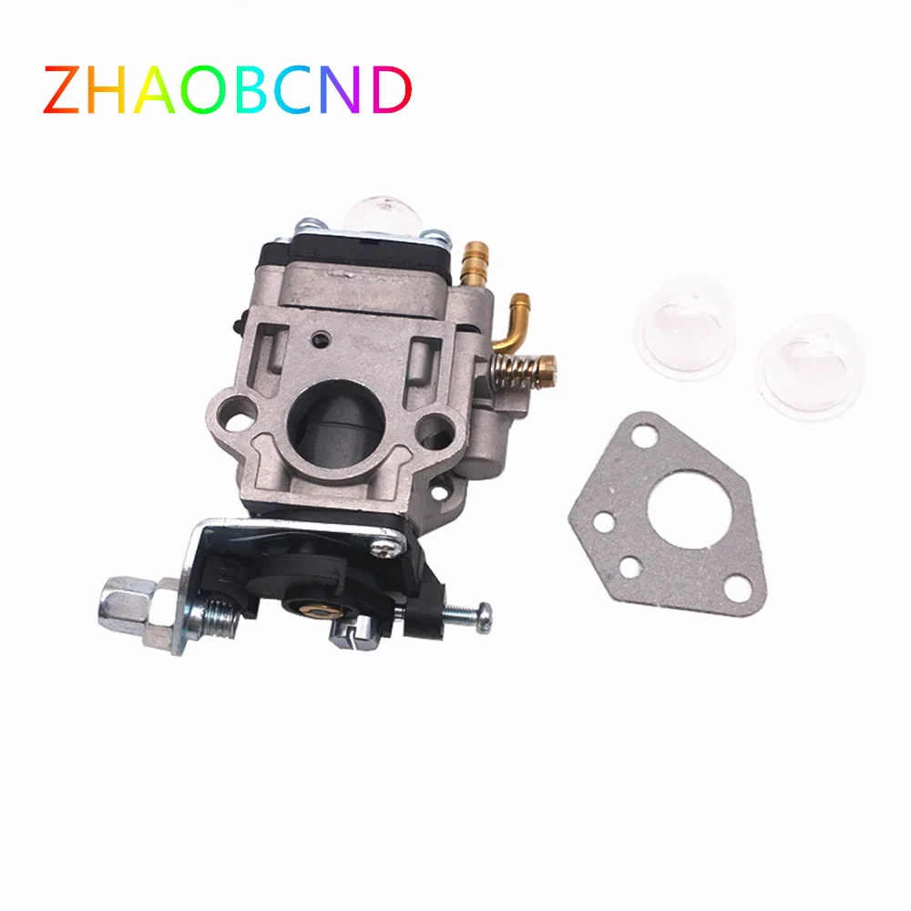 Carburetor Kit 15mm for 43CC 52CC 47CC 49CC Brush Cutter Replacement Parts