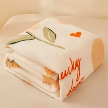 강화 두께 플란넬 양면 다기능 따뜻한 뚜껑 담요 상품 이미지