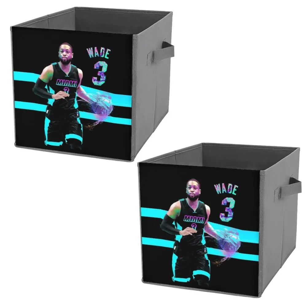 Dwyaneer E Wade D-Wade Wow 2023 Basket Stars (16) Contenitori Pieghevoli Scatola Portaoggetti Multifunzionale Giocattoli Conservati Super Soft