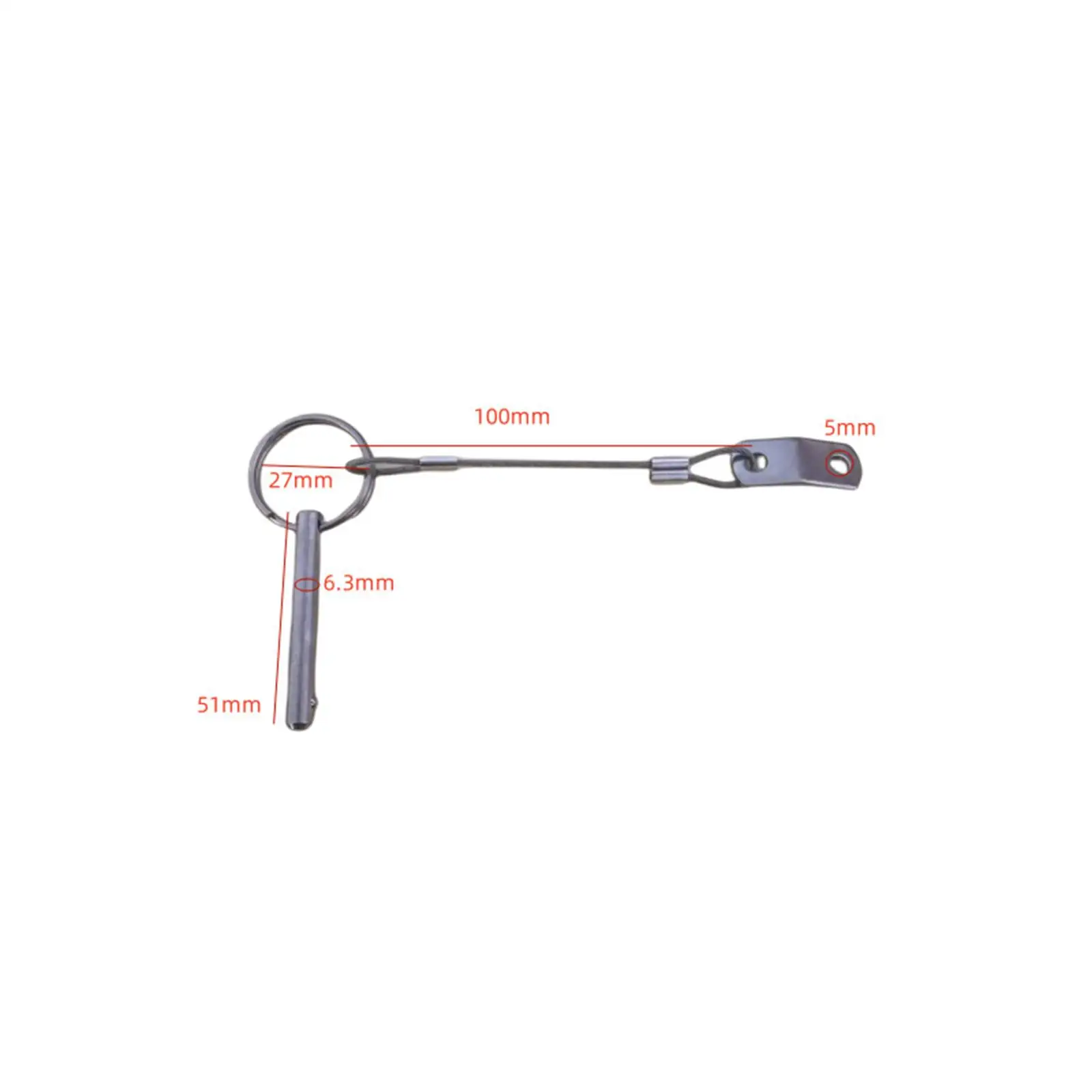 Quick Release Pin Pull Ring Heavy Duty Quick Reset Accessories Pin