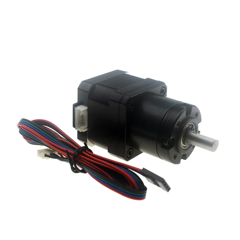 

1.8° Step angle 42mm Stepper Motor Extruder Gear Nema17 Stepper Motor Ratio 71,100,139 Planetary Gearbox for CNC milling machine