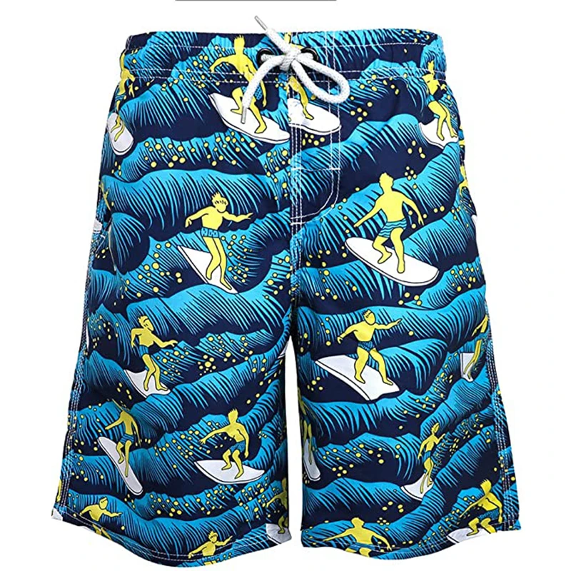 

Men Board Shorts Summer Quick Dry Beach Shorts Swimsuit Woman 2023 homme Fashion Swim Trunks 3D Printed Bermuda Surf Ice Shorts