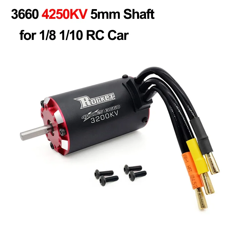 Amazon.co.jp: ROCKET-RC 3660 2600KV ブラシレスモーター 36-S