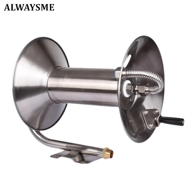 ALWAYSME Heavy-Duty Water Hose Reel