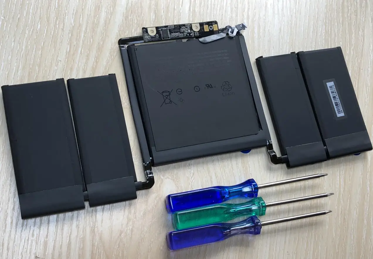 Bateria para Apple Macbook Pro 13 Touch Barra de Toque A1706 Final de 2023 Meados de 2023 Emc 3071 Emc 3163 Mlh12ll a 4314mah 11.4v A1819 - Imagem 6