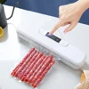 Automatic Food Vacuum Sealer with 10pcs Sealer Bags Vacuum Packaging Machine Compact Design Powerful Suction for Home Kitchen 5