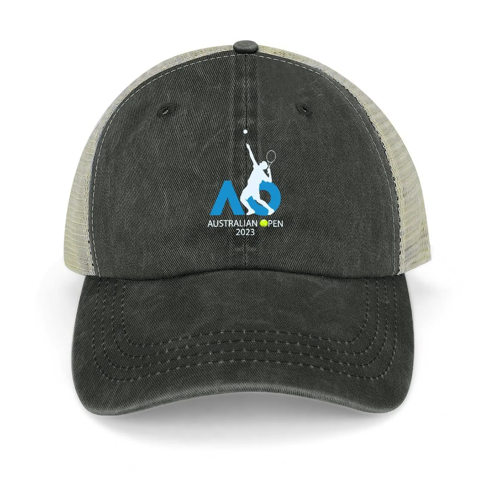 

2023 Tennis Australian Open Fever Cowboy Hat Rave Snap Back Hat dad hat Military Tactical Cap Men's Women's