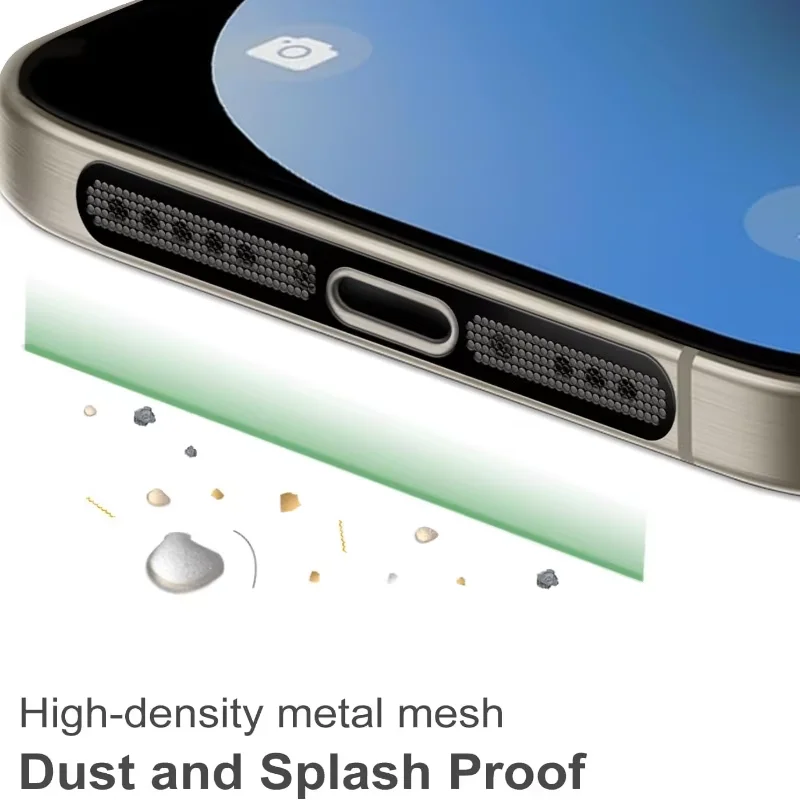 USB C Dust Plug Set - 9-Piece Anti-Dust Charging Port & Speaker Covers, Slim Protective Accessories