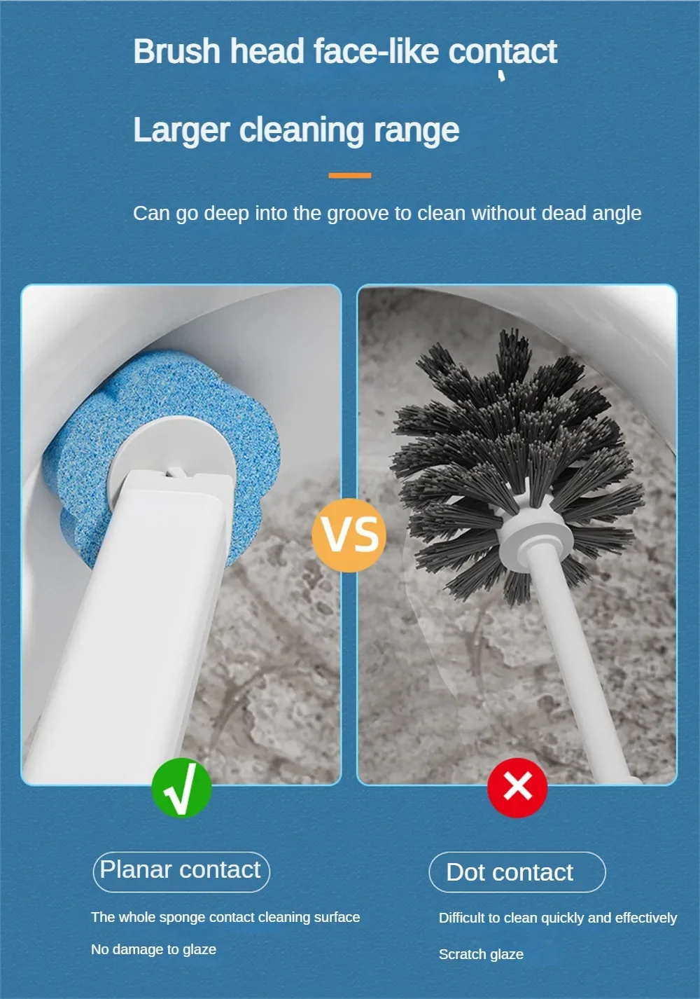 Disposable Toilet Brush Image 5
