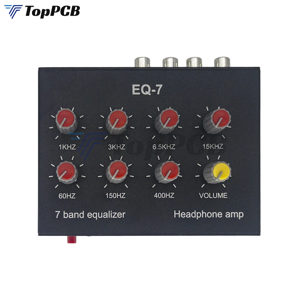Audio EQ-7 Audio Signal Preamplifier 7 Band Equalizer Adjust High