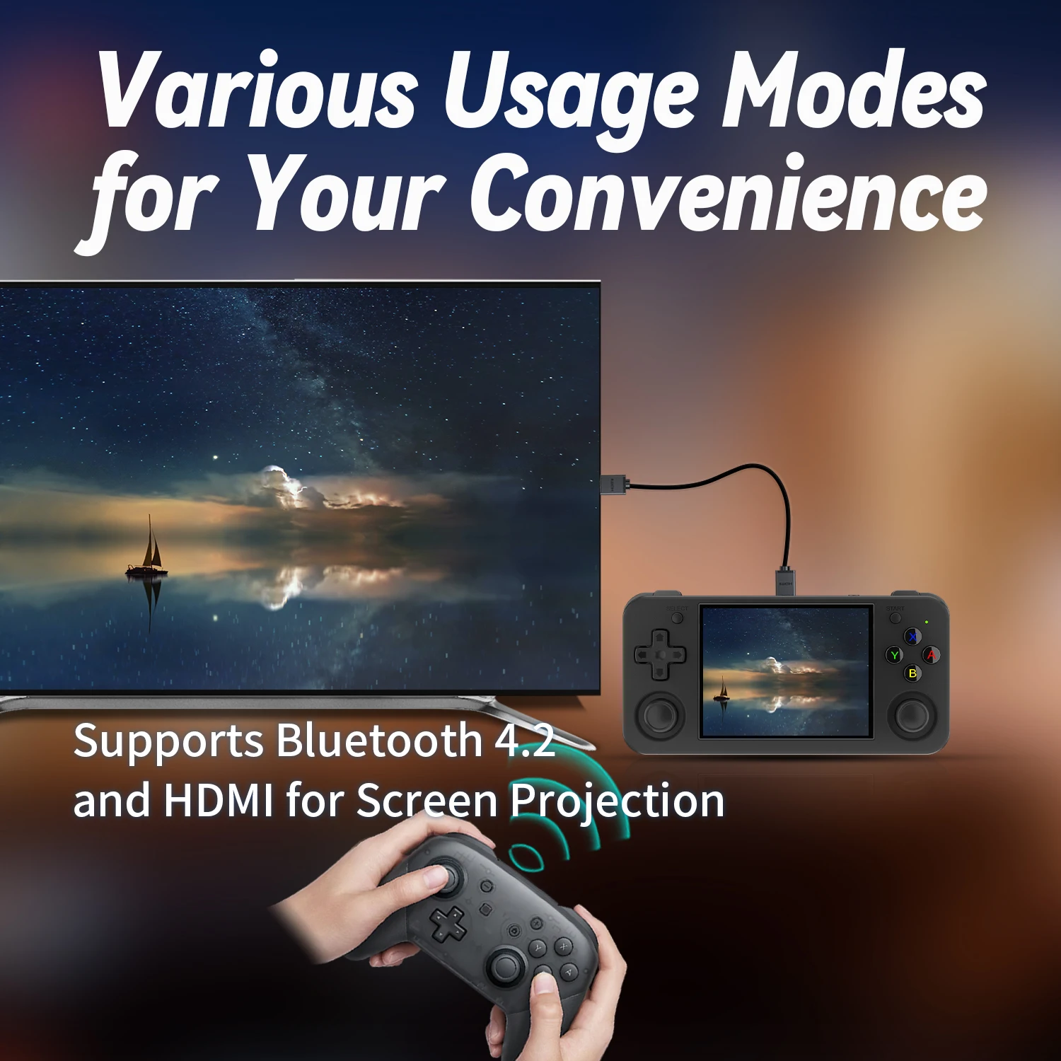 ANBERNIC RG35XX H Hand-held Consoles For Playing Video Games