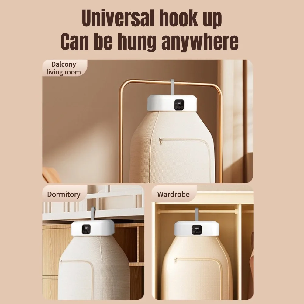 Portable Folding Clothes Dryer, Suitable For Dormitory Apartments, Family Travel Rv Clothes Dryer, Dryer With Drying Bag