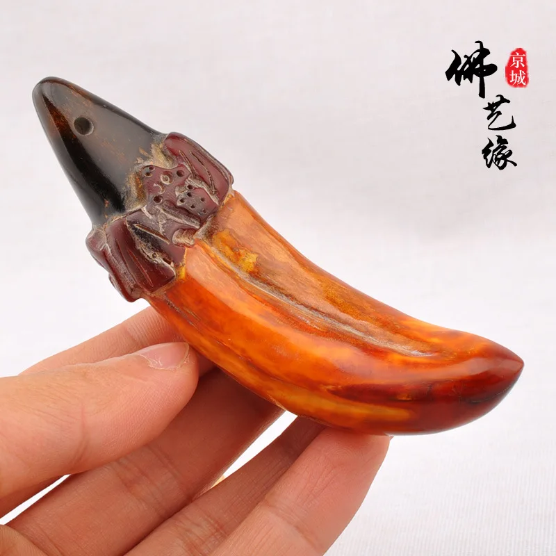 

Pig's tooth pendant antique handle pendant accessories