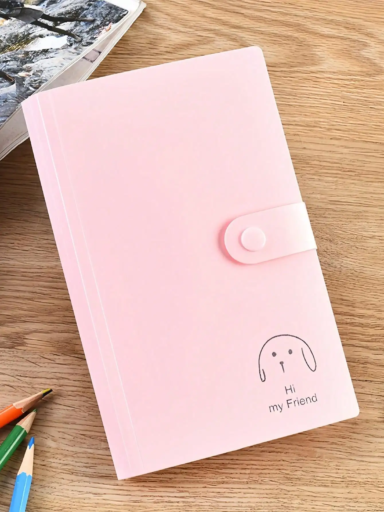 Compact 3-Inch Photo and Card Storage Album