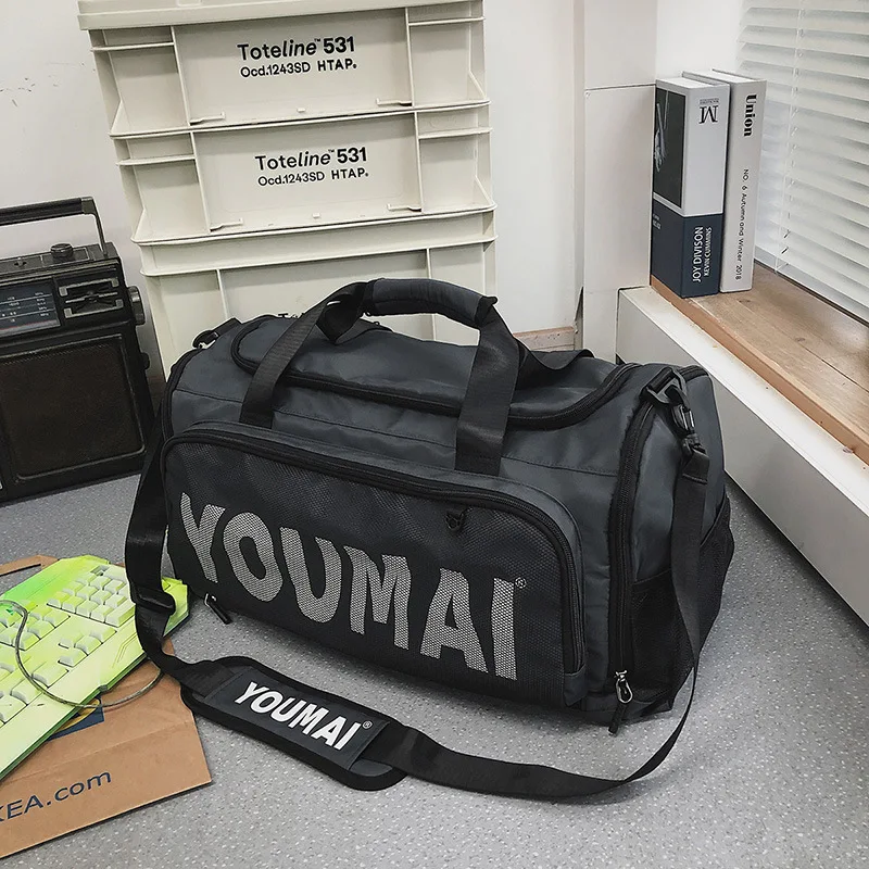 2024 New Large Capacity Luggage Trips Lightweight Suitcase Women Sports Men Travels Duffle Bag Womens Sport Bag