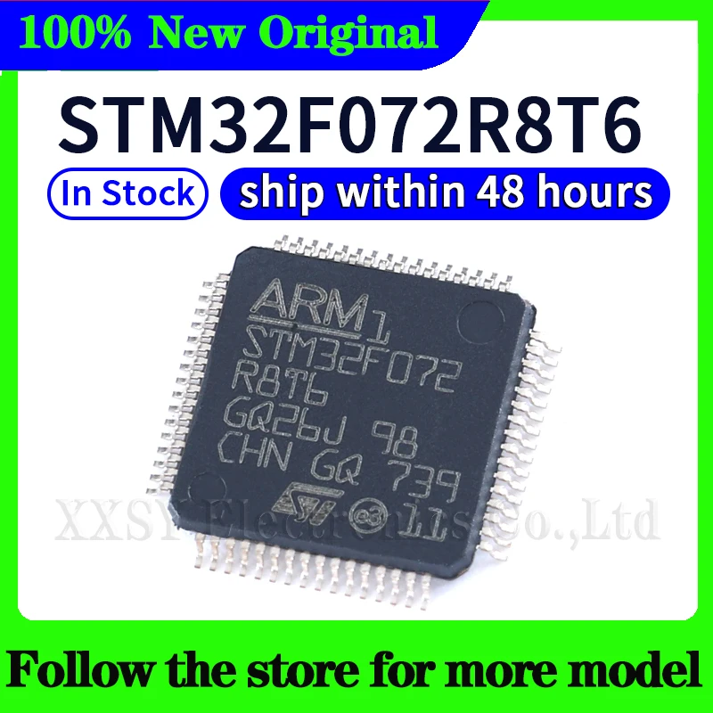 STM32F072CBT6 STM32F072C8T6 STM32F072CBU6 STM32F072RBT7 STM32F072RBT6 STM32F072V8T6 STM32F072R8T6 STM32F072VBT6 STM3