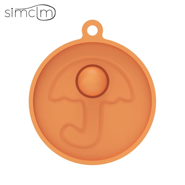 Mini Anime Push Keychain for Children Adult Sensory Trinkets Pop Bubble Among Us Key Ring Educational Cute Toy Anti-stress Funny AA