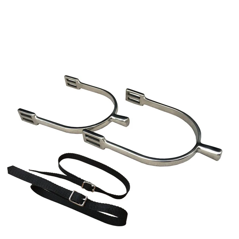 Stainless Steel Riding Spur 17mm Short Shank Ball End English Spurs Wrapped Rubber Horse Riding Equipment 5