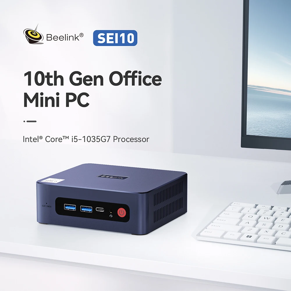 Beelink-Mini ordenador de escritorio SEi 12, Intel 12 °, i5, 2023 H, 16G,  DDR4, 12450 MHz, 3200G, SSD, Wifi6, SEi, 10 I5-1035G7, VS 1235U, 500 -  AliExpress