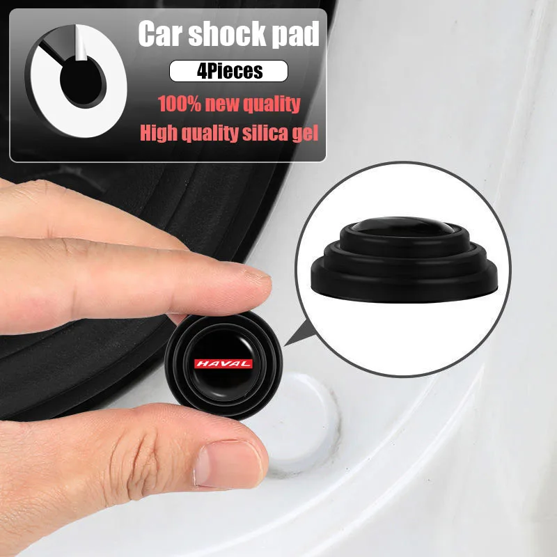 4/8Pcs Car Door Damping Pad Protection Stickers for Honda Civic Accord