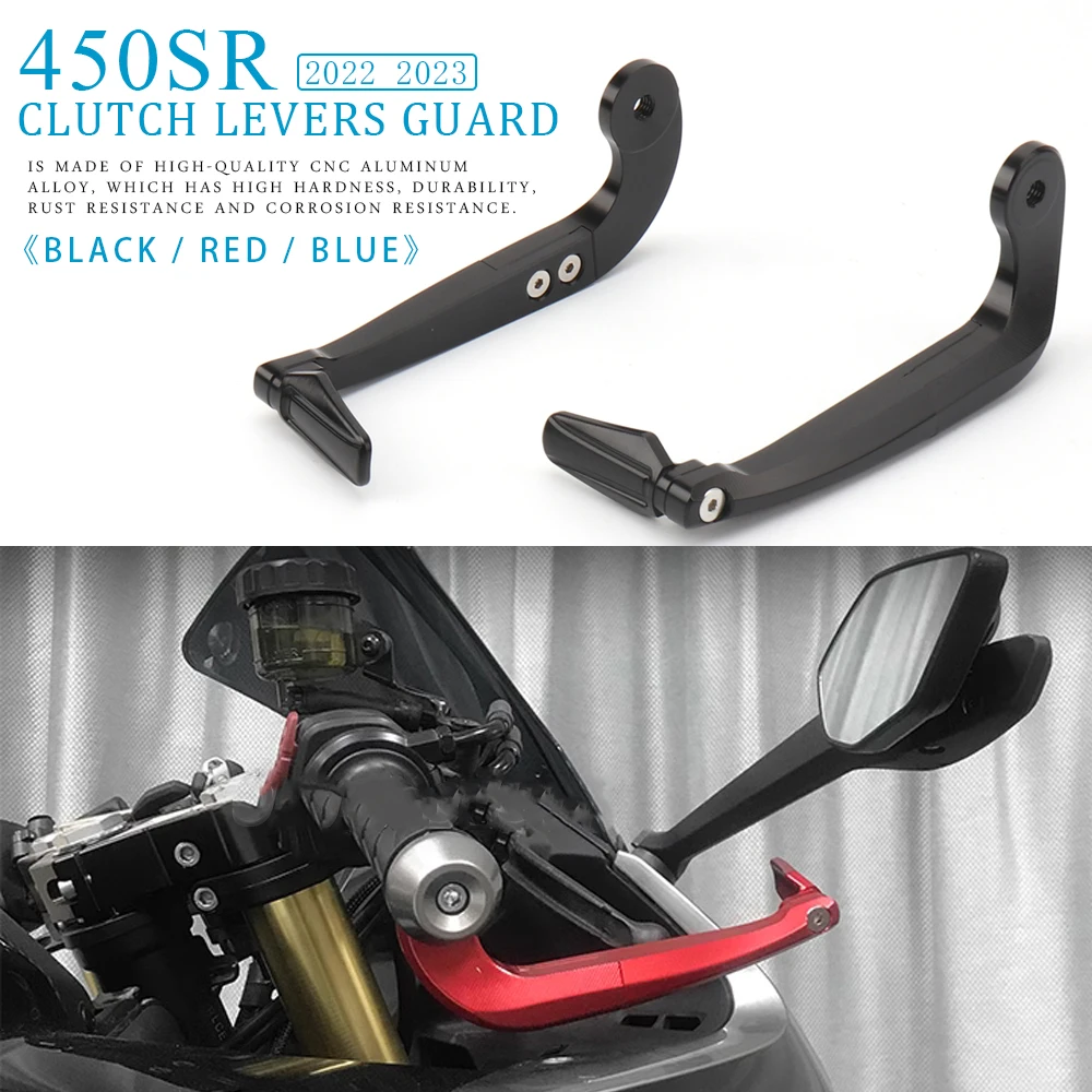 

Motorcycle Accessories Handlebar Grips Hands Guard Brake Clutch Levers Protector 2022 2023 For CFMOTO 450SR 450 SR 450sr