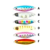 Metal Cast Jig Spoon 10g 20g Shore Casting Jigging Fish Sea Fishing Lure Artificial Bait Tackle 2