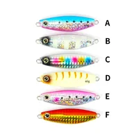 Metal Cast Jig Spoon 10g 20g Shore Casting Jigging Fish Sea Fishing Lure Artificial Bait Tackle 2