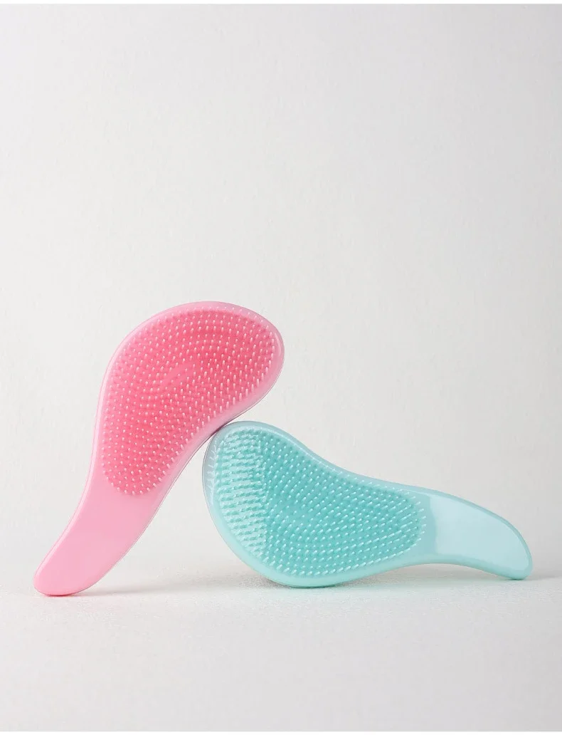 Description Picture 3 of item1pcs Hot Magic Handle Comb Anti Static Massage Hair Brush Tangle Detangle Shower Massage Hairbrush Comb Salon Hair Styling Tool